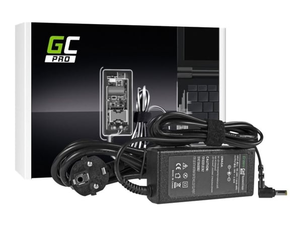 Green Cell PRO - Strømadapter - AC - 60 watt - svart - for Acer Aspire 5741G, 5742, 5742G, E1