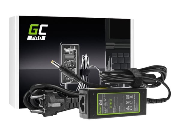 Green Cell PRO - Strømadapter - AC - 45 watt - svart - for Lenovo IdeaPad 100-15; 100S-14; 110-15; Yoga 510-14; 510-15