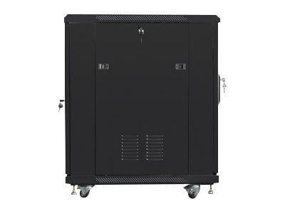 Lanberg - Rack skåp - svart, RAL 9004 - 15U - 19"