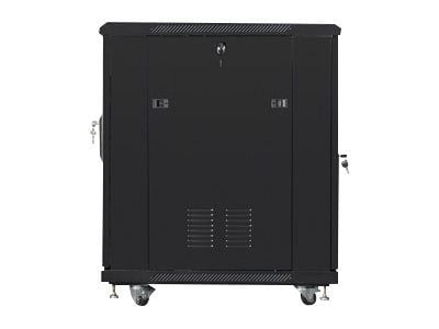 Lanberg - Rack skåp - svart, RAL 9004 - 15U - 19"