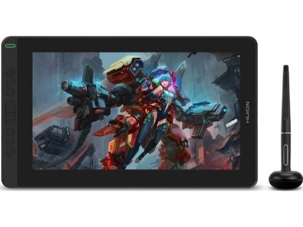 HUION Kamvas 13, Koblet med ledninger (ikke trådløs), 5080 Ipi, 293,76 x 165,24 mm, USB, 1 cm, 33,8 cm (13.3")