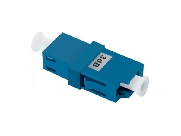 Qoltec - Nettverksdemper - LC/UPC-enkeltmodus (hunn) til LC/UPC-enkeltmodus (hunn) - fiberoptisk - 3 dB