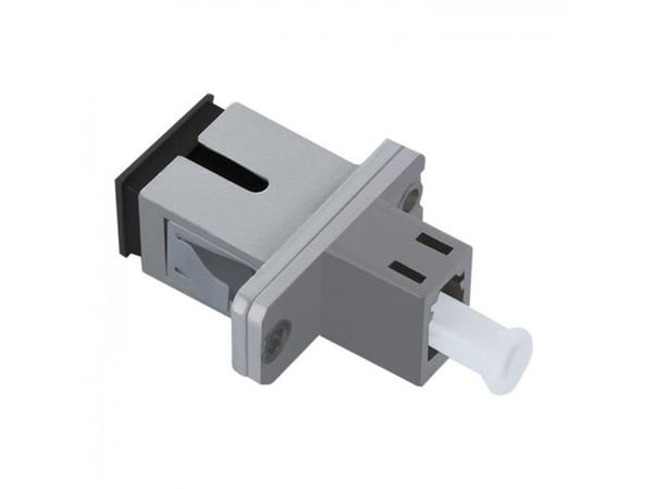 Qoltec Hybrid - Nettverkkopler - LC/UPC-multimodus (hunn) til SC/UPC-multimodus (hunn) - fiberoptisk