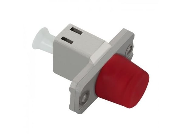 Qoltec Hybrid - Nettverkkopler - LC/UPC-enkeltmodus (hunn) til FC/UPC-enkeltmodus (hunn) - fiberoptisk