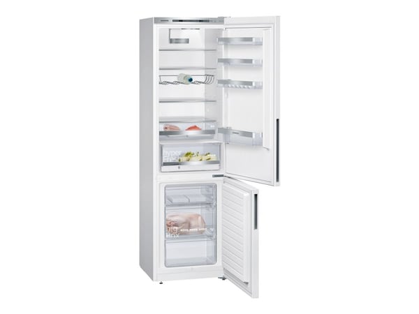 Siemens iQ500 KG39EAWCA - Kjøleskap/fryser - bunnfryser - bredde: 60 cm - dybde: 65 cm - høyde: 201 cm - 343 liter - Klasse C - hvit