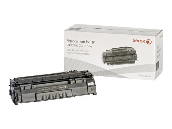 Xerox - Svart - kompatibel - tonerpatron (alternativ for: HP CE505A) - for HP LaserJet P2035, P2035n, P2055, P2055d, P2055dn, P2055x