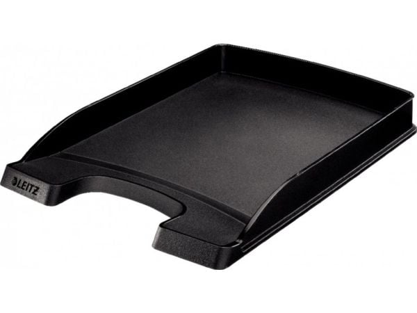 Leitz Lomakelaatikko Plus Slim, Muovi, musta, A4, Kirjekuori, Kirjain, Note, Paperi, 242 x 330 x 32 mm, 255 x 357 x 35 mm