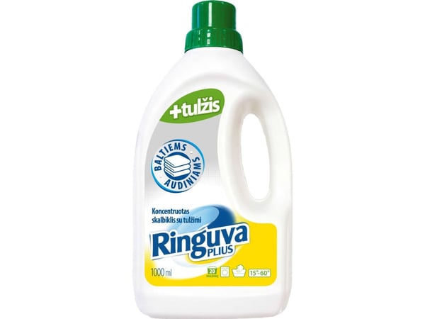Ringuva_Pliu flytende vaskemiddel for hvite tekstiler Rin