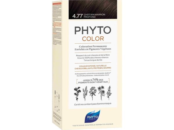 Phyto Phytocolor hiusväri Pysyvä väri 4 77 ChACtain Marron Profond ChACtain Marron Profond
