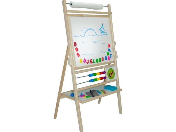 Naturlig magnetisk whiteboard 4-i-1