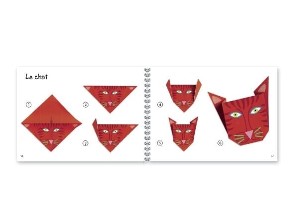 DJECO DJ08761, Children''s origami kit, 4 år, Kartong, Flerfarget, 44 stykker