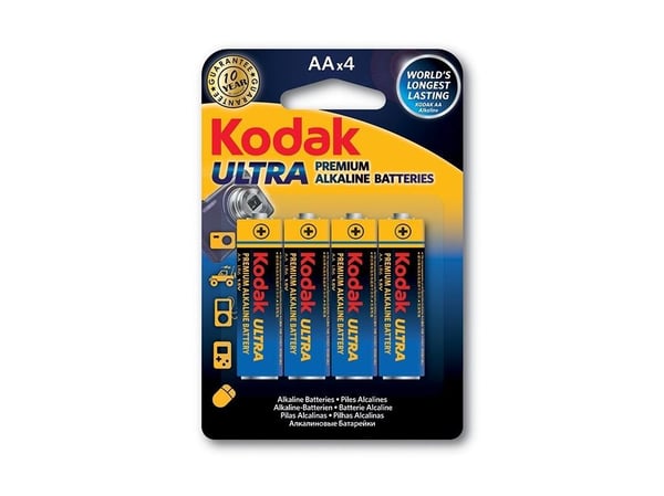 Kodak Ultra Premium Alkaline Battery AA