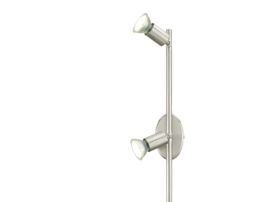 EGLO BUZZ-LED, 3 ampuller, GU10, 3000 K, IP20, Metallisk