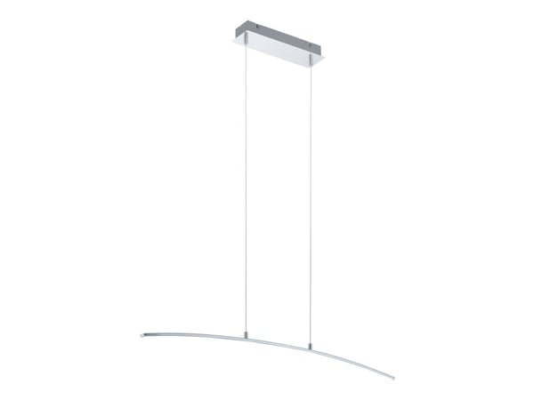 Eglo Lasana - Taklampe - LED - 14 W (ekvivalent 94 W) - varmt hvitt lys - 3000 K - hvit, krom