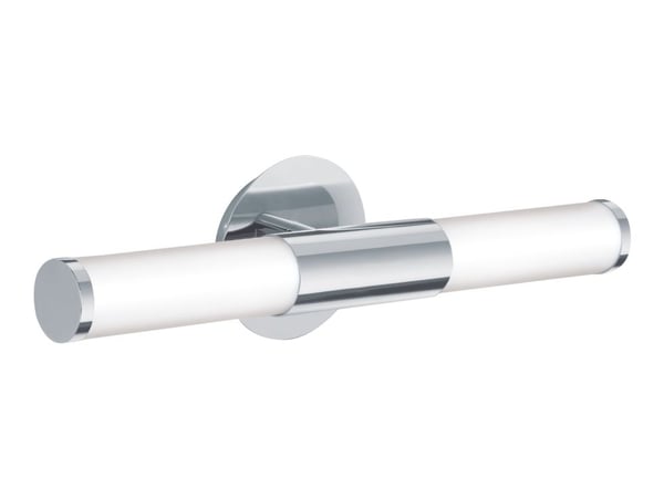 Eglo Palmera - Vegglampe - 2 holdere - E14 - krom, matte opal white