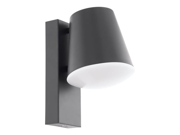 Eglo Caldiero - Vegglampe - 1 sokkel - E27 - hvit, antrasitt
