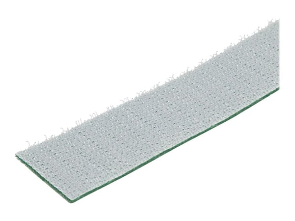 StarTech.com 100ft Hook and Loop Roll, Cut-to-Size Reusable Cable Ties, Bulk Industrial Wire Fastener Tape /Adjustable Fabric Wraps Green / Resuabl...