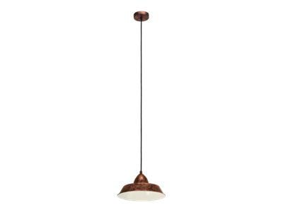 Eglo AUCKLAND - Hängande lampa - 1 uttag - E27 - koppar, Antik