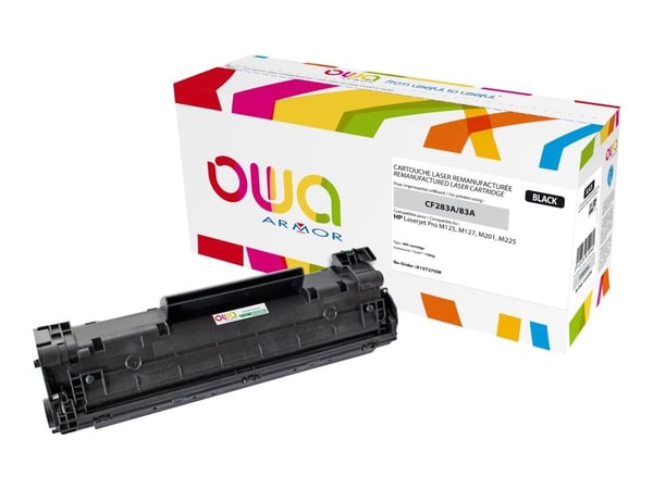 OWA Toner yhteensopiva HP CF283A (1500 p.) mustan kanssa