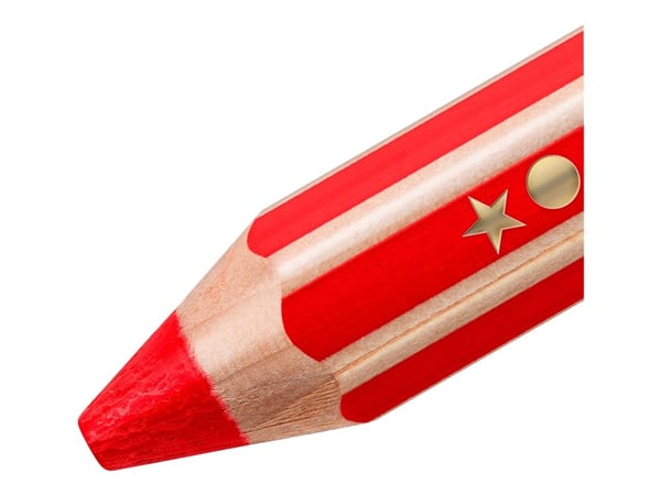 Staedtler Noris buddy 140, Pehmeä, Monivärinen, 6 kpl