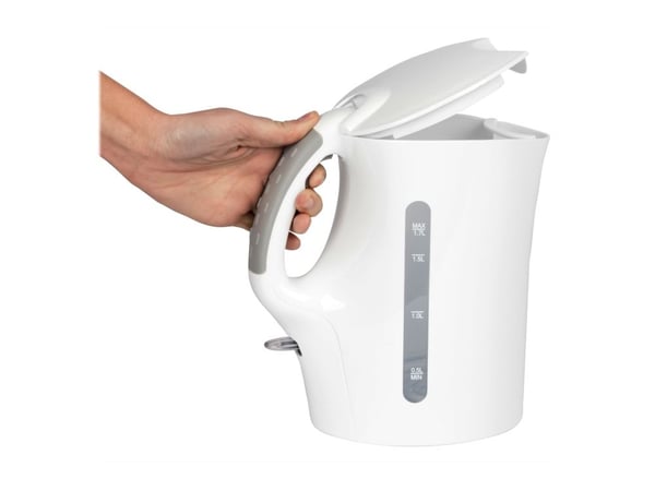 Clatronic WK 3445 - Vattenkokare - 1.7 liter - 2.2 kW - vit