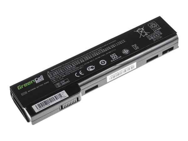 Green Cell PRO - Batteri til bærbar PC (tilsvarer: HP CC06, HP HSTNN-DB1U) - litiumion - 6-cellers - 5200 mAh - svart - for HP EliteBook 8460p, 846...