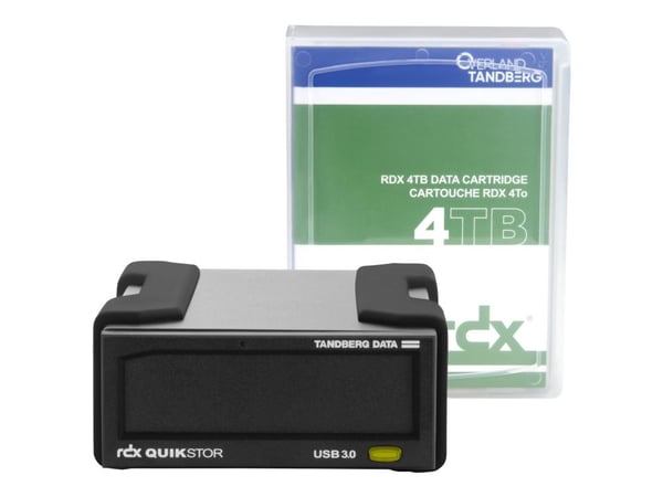 RDX EXT DRIVE 4TB SVART USB3+ | RDX EXT DRIVE 4TB SVART USB3+