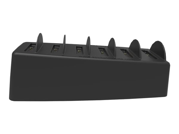 DuraCase 6 Bay Charger - Ladestativ for strekkodeskanner - Europa - for DuraScan D800, D840, D860