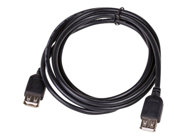Akyga AK-USB-06 - USB-kabel - USB (hunn) til USB (hunn) - 1.8 m - svart
