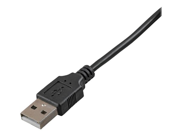 Akyga - USB-kabel - USB (hann) til USB (hann) - USB 2.0 - 1.8 m - svart