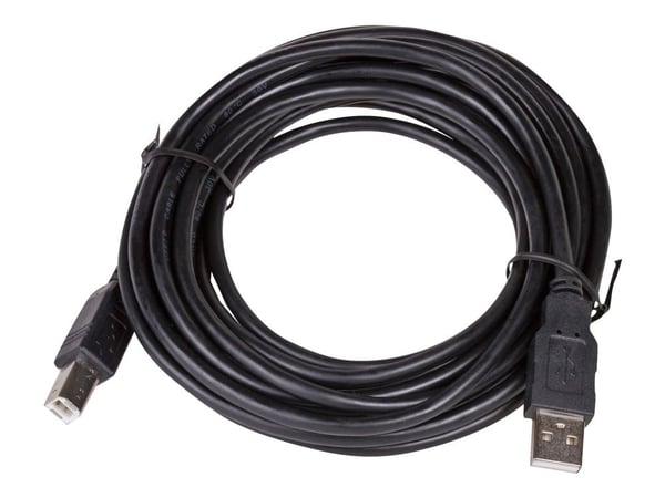 Akyga - USB-kabel - USB (hann) til USB-type B (hann) - USB 2.0 - 5 m - svart