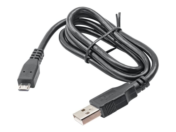 Akyga AK-USB-21 - USB-kabel - USB (hann) til Micro-USB type B (hann) - 1 m - svart