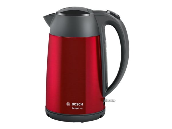 Bosch DesignLine TWK3P424 - Kjele - 1.7 liter - 2.4 kW - rød