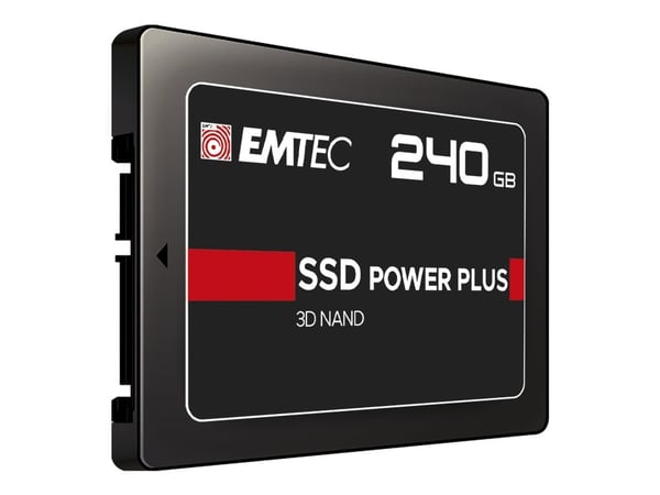 EMTEC X150 Power Plus 3D NAND - SSD - 240 GB - intern - 2.5" - SATA 6Gb/s