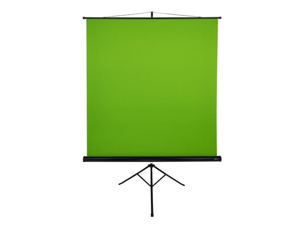 Arozzi Green Screen - Bakgrunn - polyester - 1.6 m x 1.57 m - kromahovedlys - grønn