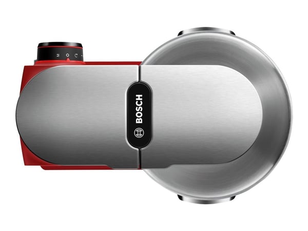Bosch MUM9A66R00, 5,5 L, Punainen, Hopea, Rotaatio, CE, VDE, Ruostumaton teräs, Metalli