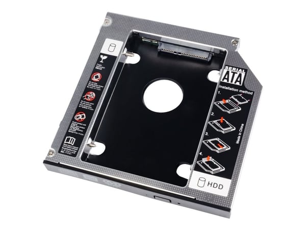 Akyga AK-CA-56 - Lagerstasjonsbærer (caddy) - SATA - SATA - svart Akyga AK-CA-56 - Lagerstasjonsbærer (caddy) - SATA - SATA - svart
