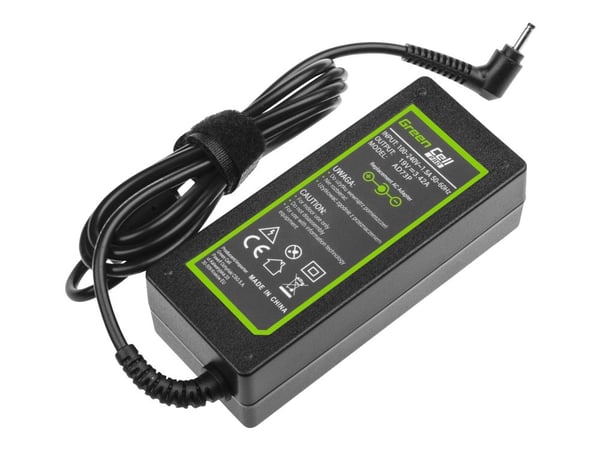 Green Cell PRO - Strømadapter - AC - 65 watt - svart - for Acer Aspire S7