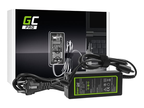 Green Cell PRO - Strømadapter - AC - 65 watt - svart - for Acer Aspire S7