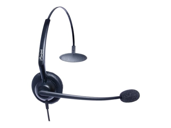 Auerswald COMfortel H-200 - Hodesett - on-ear - kablet - Quick Disconnect - for COMfortel 1400, 1400 IP, 1600, 2600, 2600 IP, 3600 IP, 600, D-100, ...