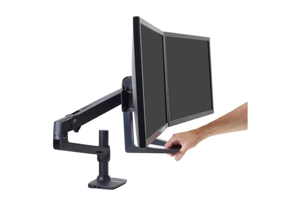 Ergotron LX - Monteringskomponent (håndtak) - for LCD-skjerm - svart - armmonterbar - for P/N: 45-489-224