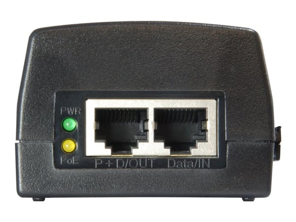 LevelOne POI-3010 - Strømtilførsel + PoE splitter - AC 100-240 V - 30 Watt - output-stikforbindelser: 1