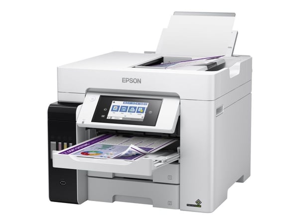 Epson EcoTank L6580 - Multifunksjonsskriver - farge - ink-jet - påfyllbar - A4 (210 x 297 mm) (original) - A4/Legal (medie) - opp til 25 spm (trykk...