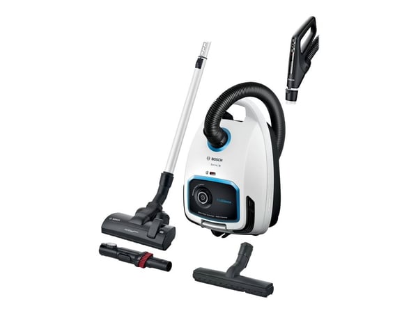 Bosch Serie | 6 BGB6SIL1 ProSilence - Støvsuger - kanister - pose - hvit Bosch Serie | 6 BGB6SIL1 ProSilence - Støvsuger - kanister - pose - hvit