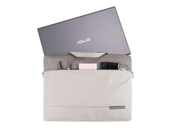 ASUS EOS 2 Carry Bag - Notebookbæreveske - 15.6" - havre, lysegrå - for ASUSPRO P1; P2; P3; ExpertBook B9; P2