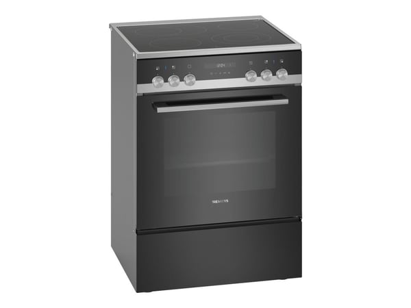 Siemens iQ500 HK9S5A240 - Komfyr - frittstående - bredde: 60 cm - dybde: 60 cm - høyde: 85 cm - med selvrens - rustfritt stål