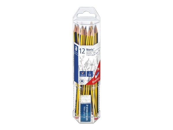 STAEDTLER Noris - Blyant - HB - 2 mm (en pakke 12)