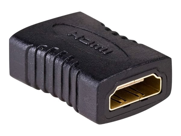 Akyga - HDMI-adapter med Ethernet - HDMI hunn til HDMI hunn - 3 m - svart