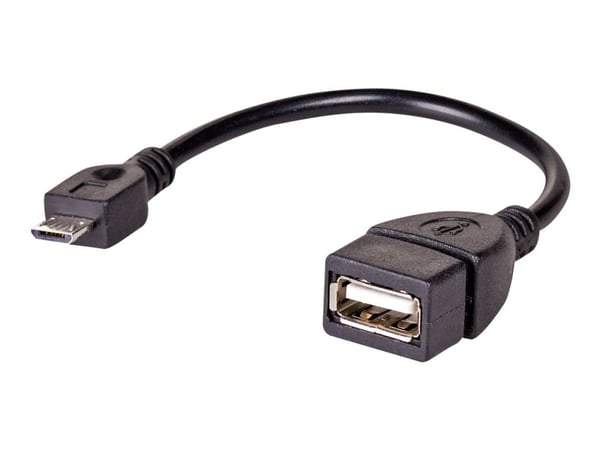 Akyga - USB-sovitin - USB (hun) til Micro-USB Type B (han) - USB OTG - 15 cm - lajittelu