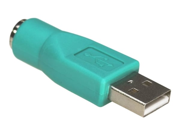 Akyga - Musadapter - PS/2 (hunn) til USB (hann) - grønn